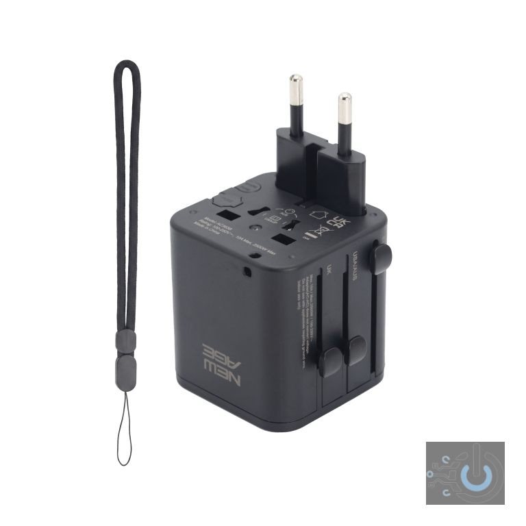 Newage Globe X Global Travel Socket Converter