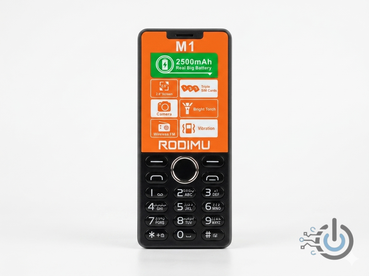 Rodimu M1 Phone 2.8 Inches Bright Display
